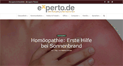Desktop Screenshot of experto.de
